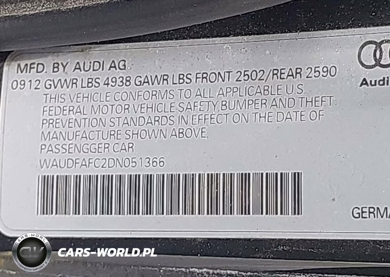 2013 Audi A6 2.0T Premium VIN:WAUDFAFC2DN051366 - 9