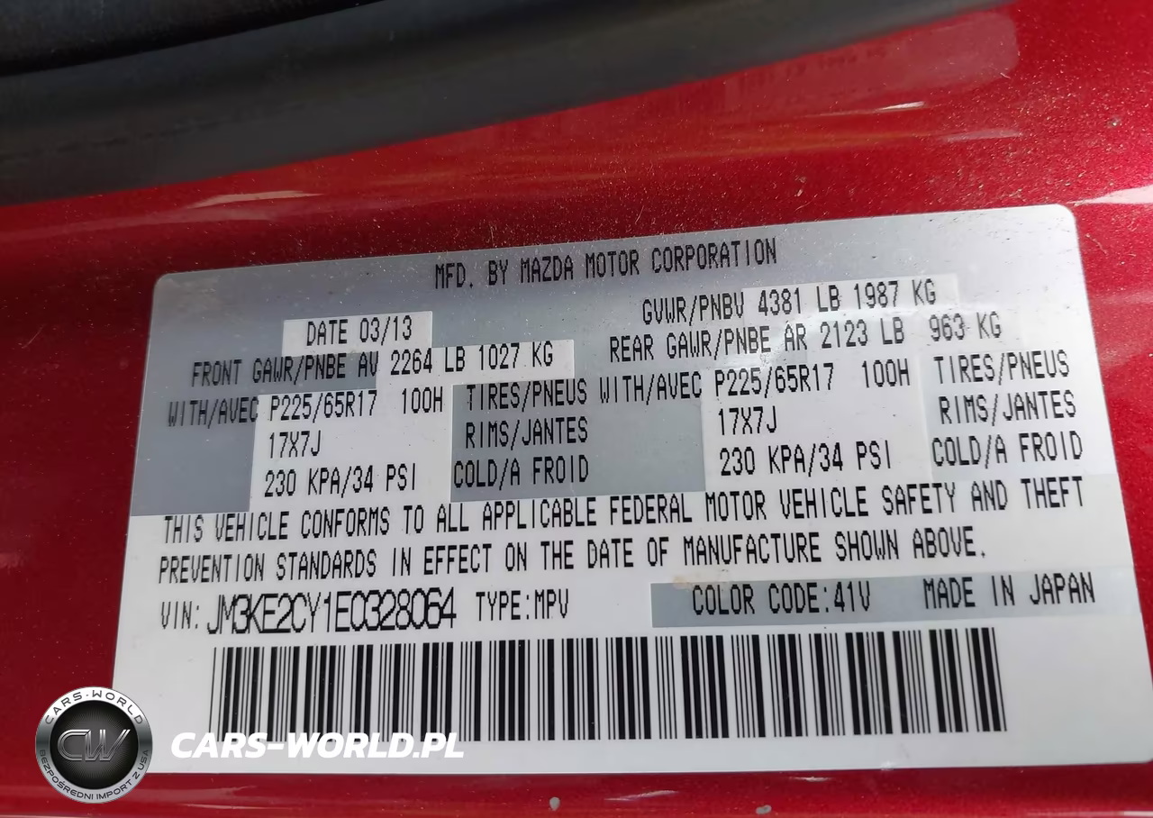 2014 Mazda Cx-5 Touring VIN:JM3KE2CY1E0328064 - 9