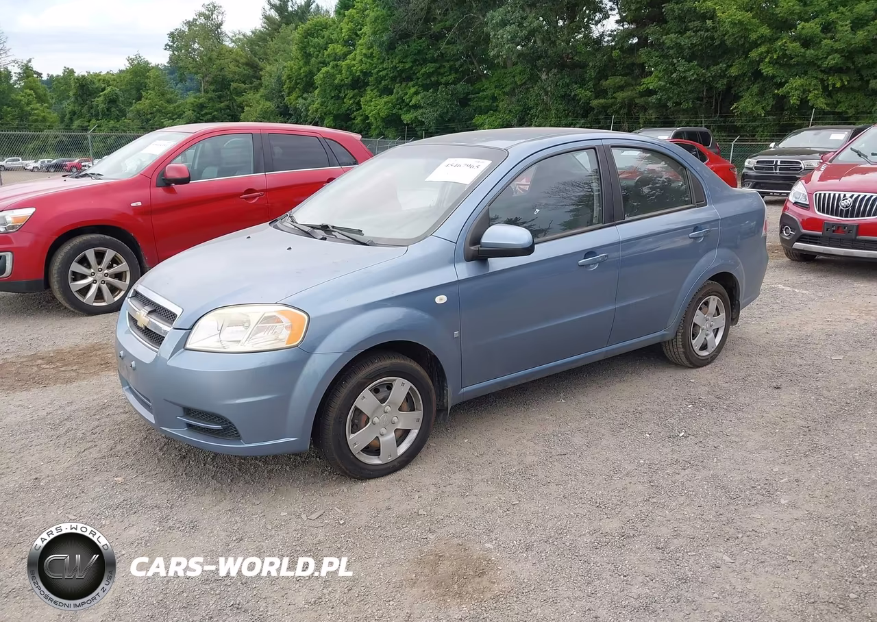 2007 Chevrolet Aveo Ls VIN:KL1TD56677B142572 - 2