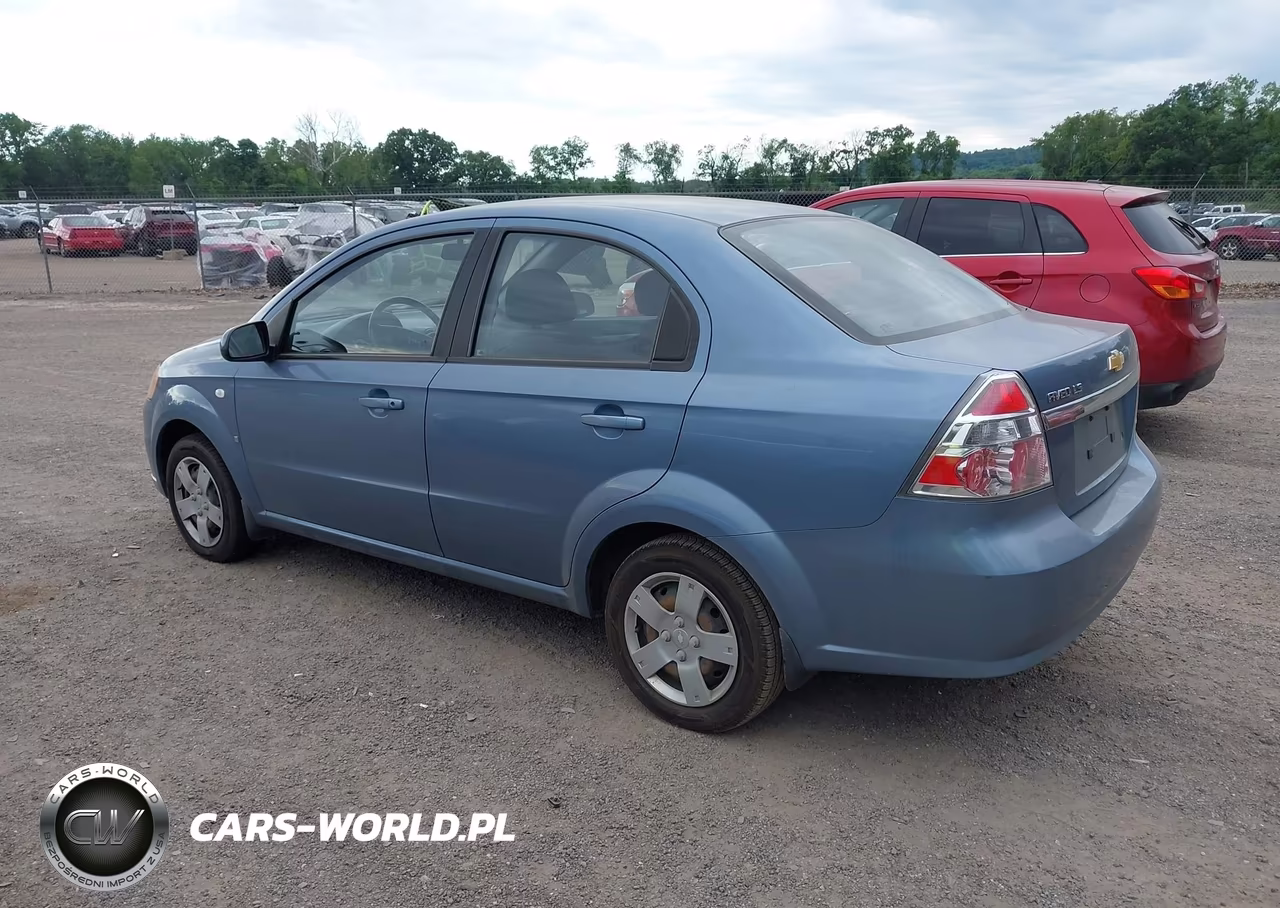 2007 Chevrolet Aveo Ls VIN:KL1TD56677B142572 - 3