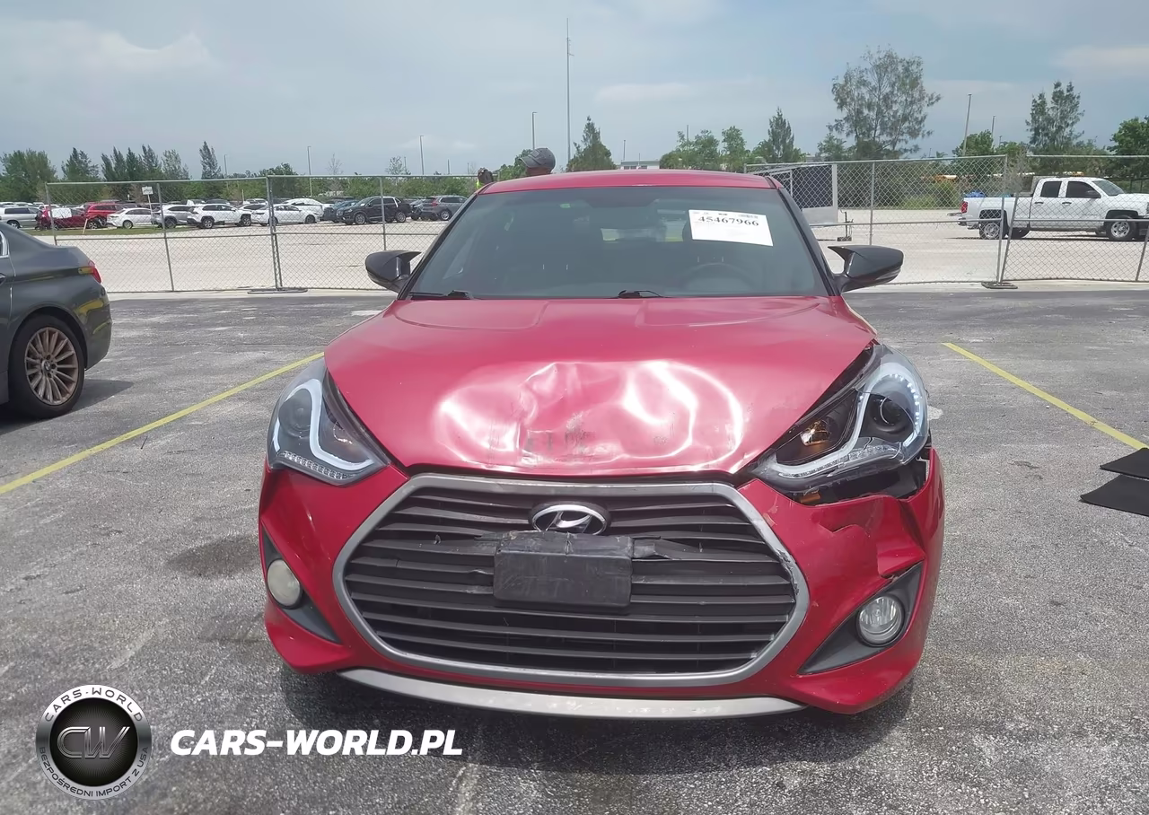 2016 Hyundai Veloster Turbo VIN:KMHTC6AE2GU273084 - 12