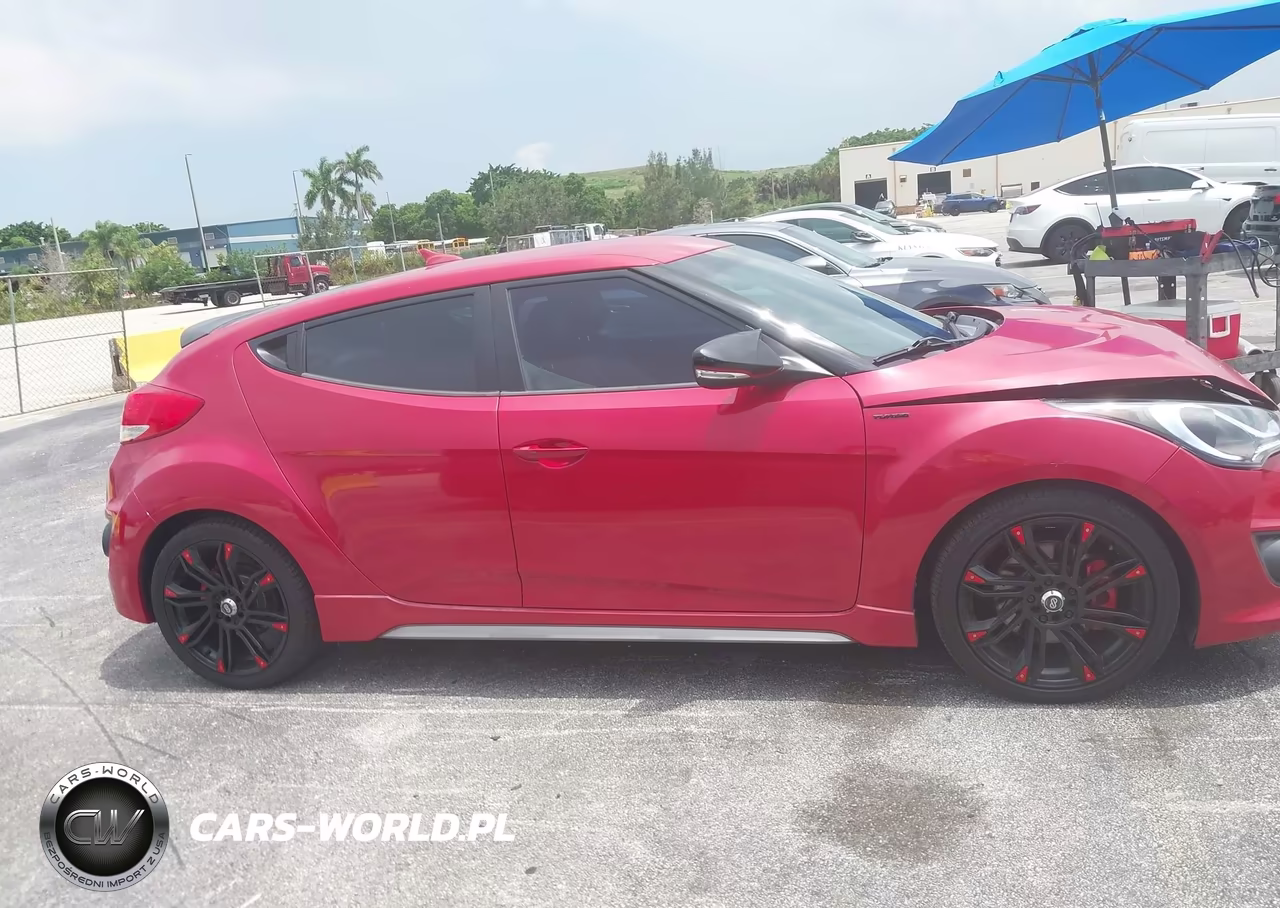2016 Hyundai Veloster Turbo VIN:KMHTC6AE2GU273084 - 13
