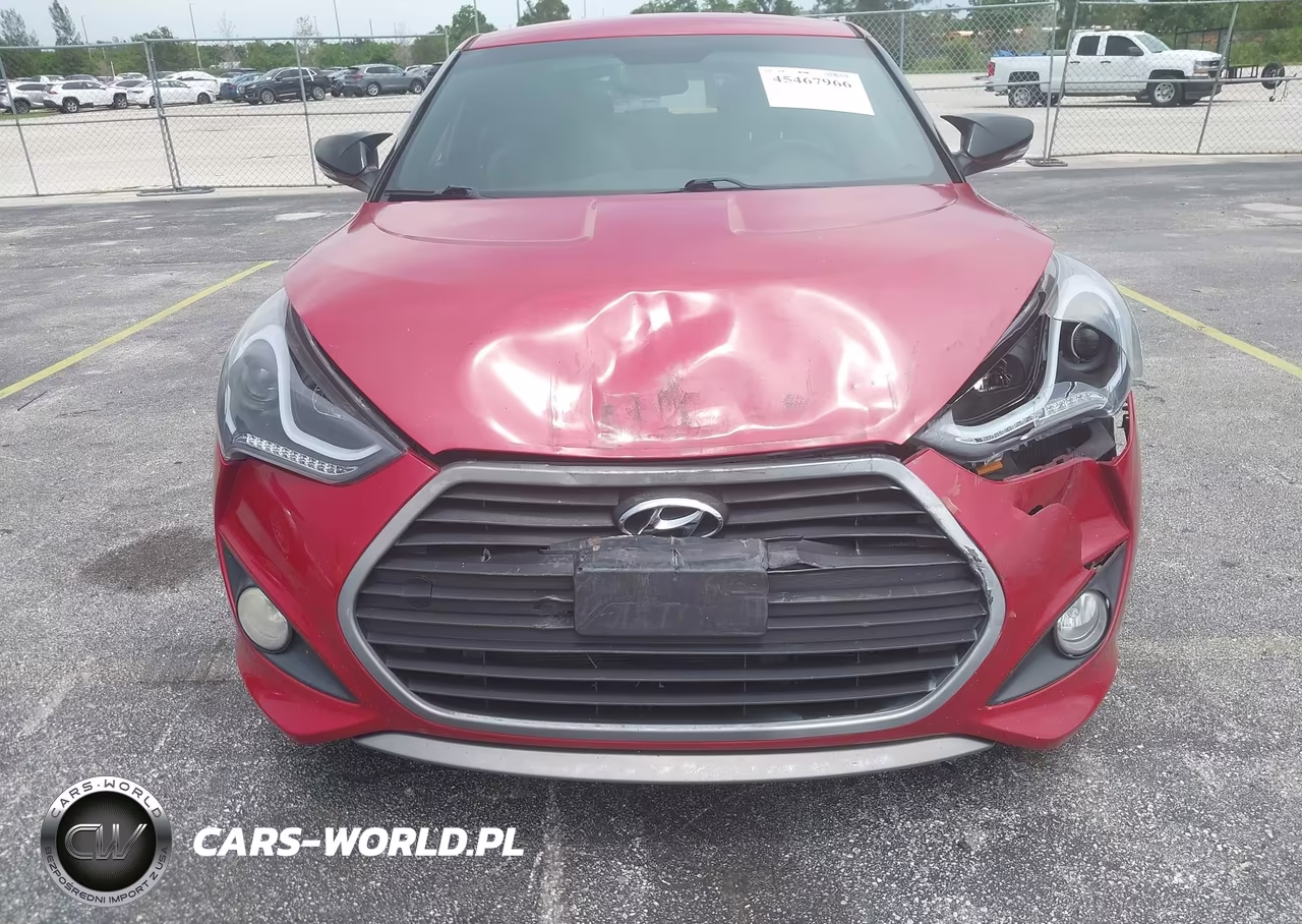 2016 Hyundai Veloster Turbo VIN:KMHTC6AE2GU273084 - 6
