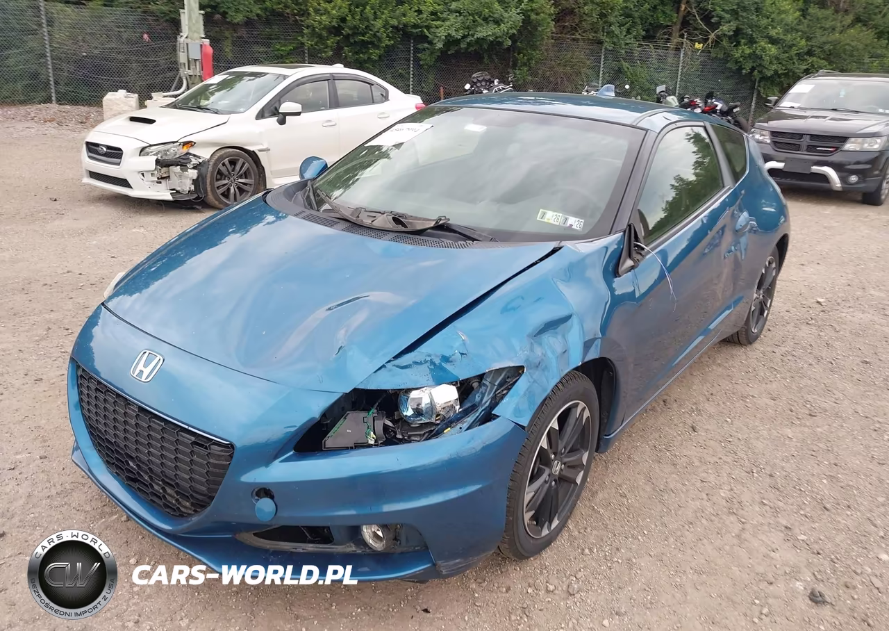 2015 Honda Cr-Z Ex VIN:JHMZF1D63FS001603 - 2