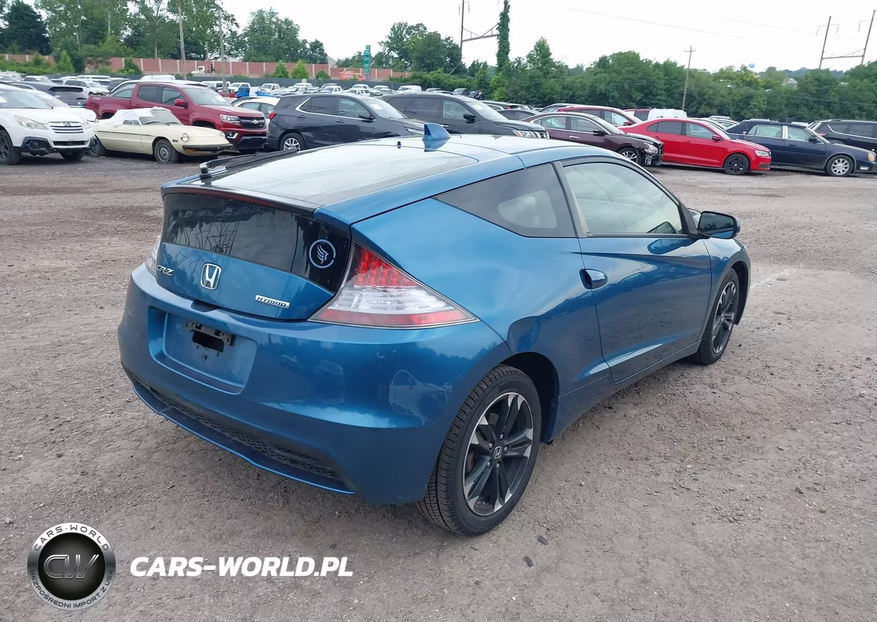 2015 Honda Cr-Z Ex VIN:JHMZF1D63FS001603 - 4