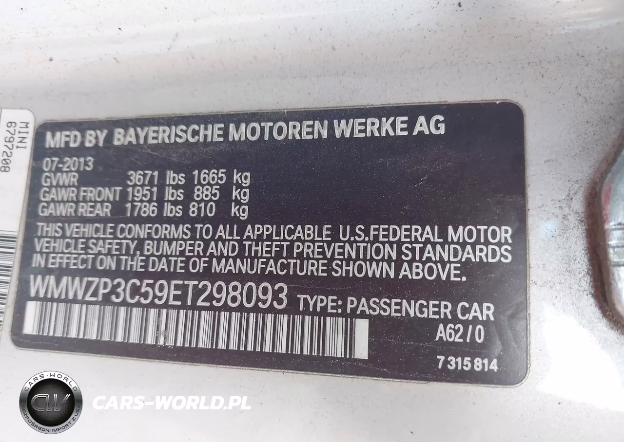 2014 Mini Convertible Cooper S VIN:WMWZP3C59ET298093 - 9