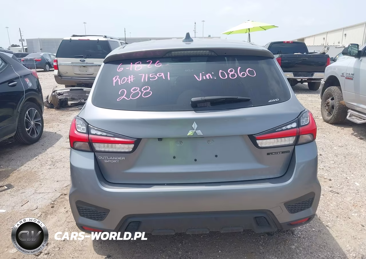 2026 Mitsubishi Outlander Sport 2.0 Es-2.0 Le-2.0 Ralliart-2.0 S-2.0 Se-2.0 Trail Edition VIN:JA4ARUAU7TU010860 - 16