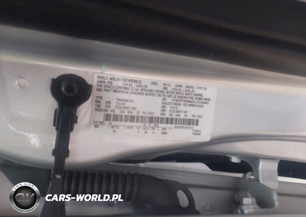 2013 Ford Focus Electric VIN:1FADP3R46DL335665 - 9