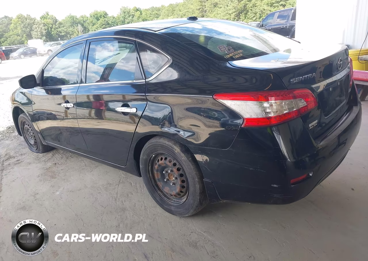 2015 Nissan Sentra Sv VIN:3N1AB7APXFL672505 - 3
