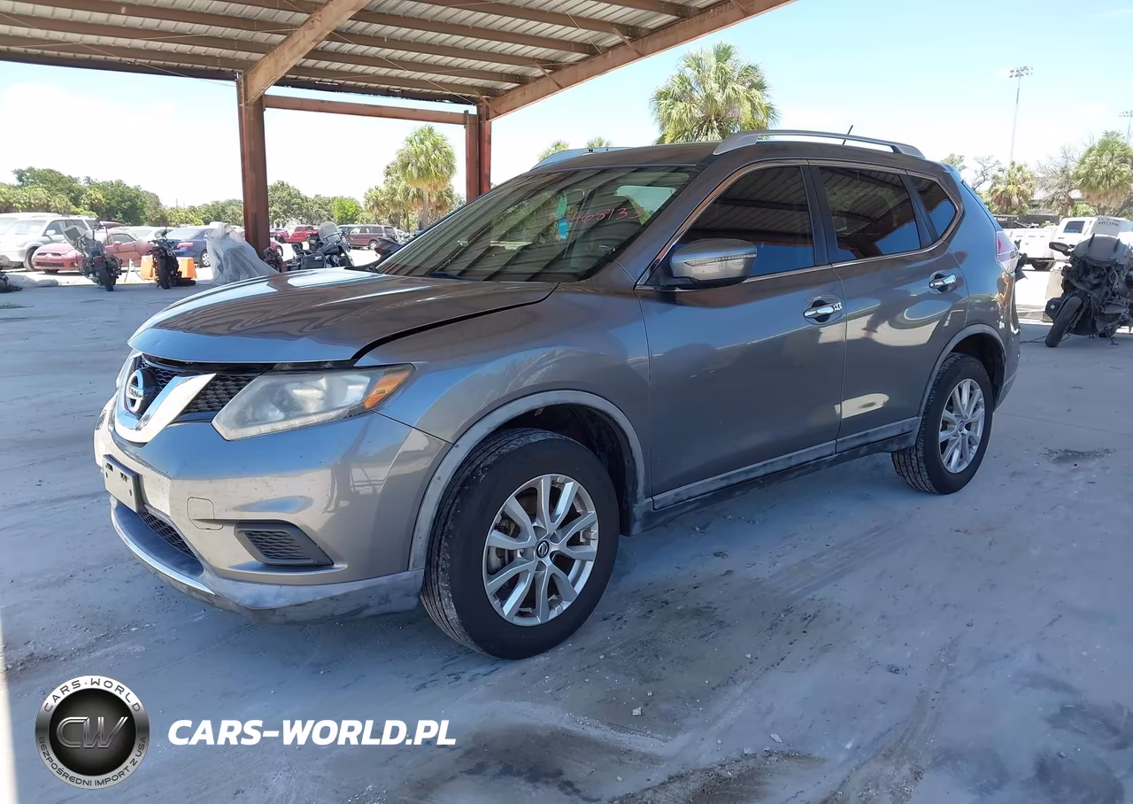 2016 Nissan Rogue Sv VIN:KNMAT2MV0GP639171 - 2