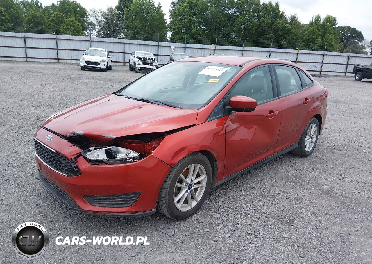 2018 Ford Focus Se VIN:1FADP3F25JL316670 - 2