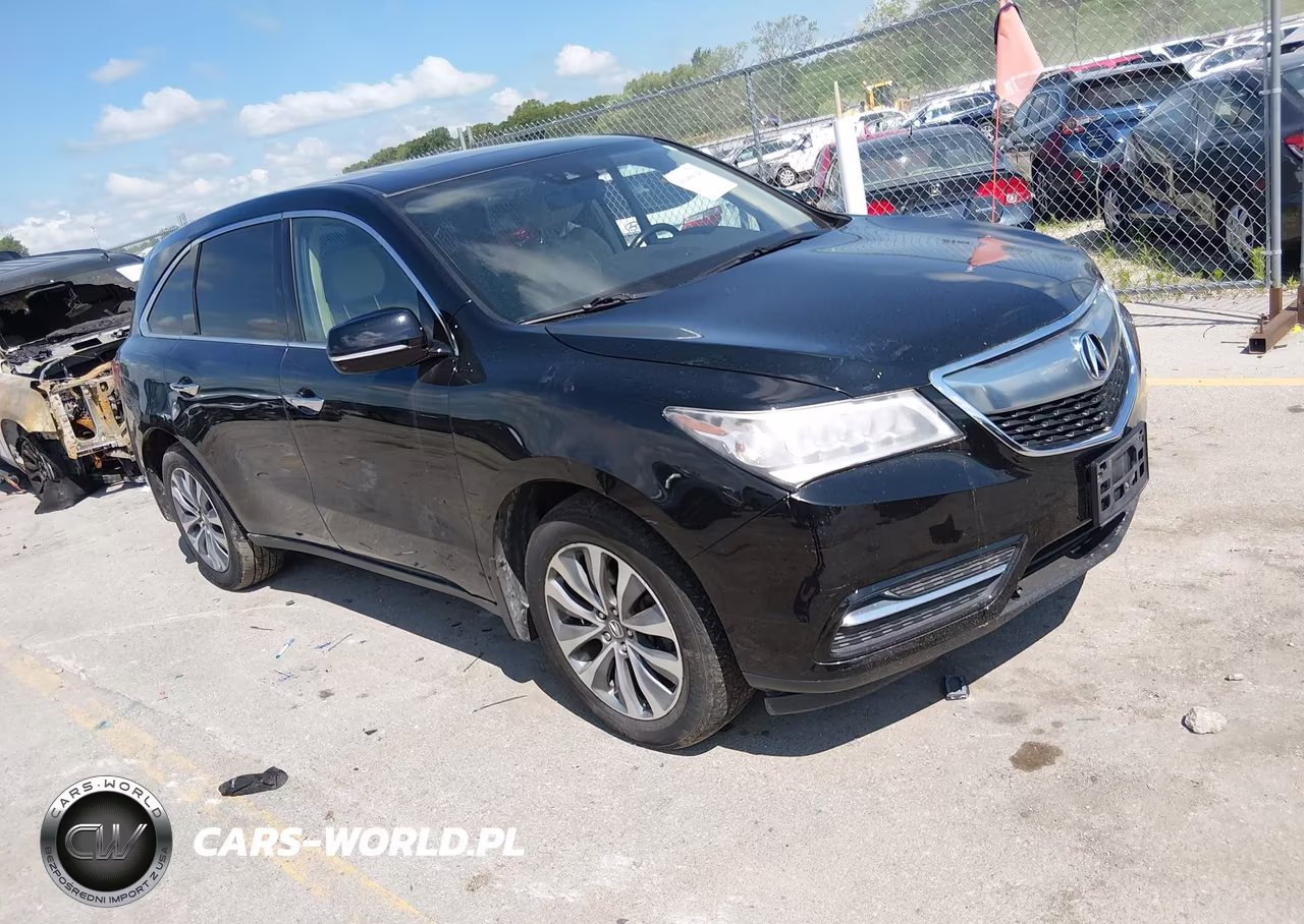 2016 Acura Mdx Technology Acurawatch Plus Packages-Technology Package – zdjęcie 1 z 17
