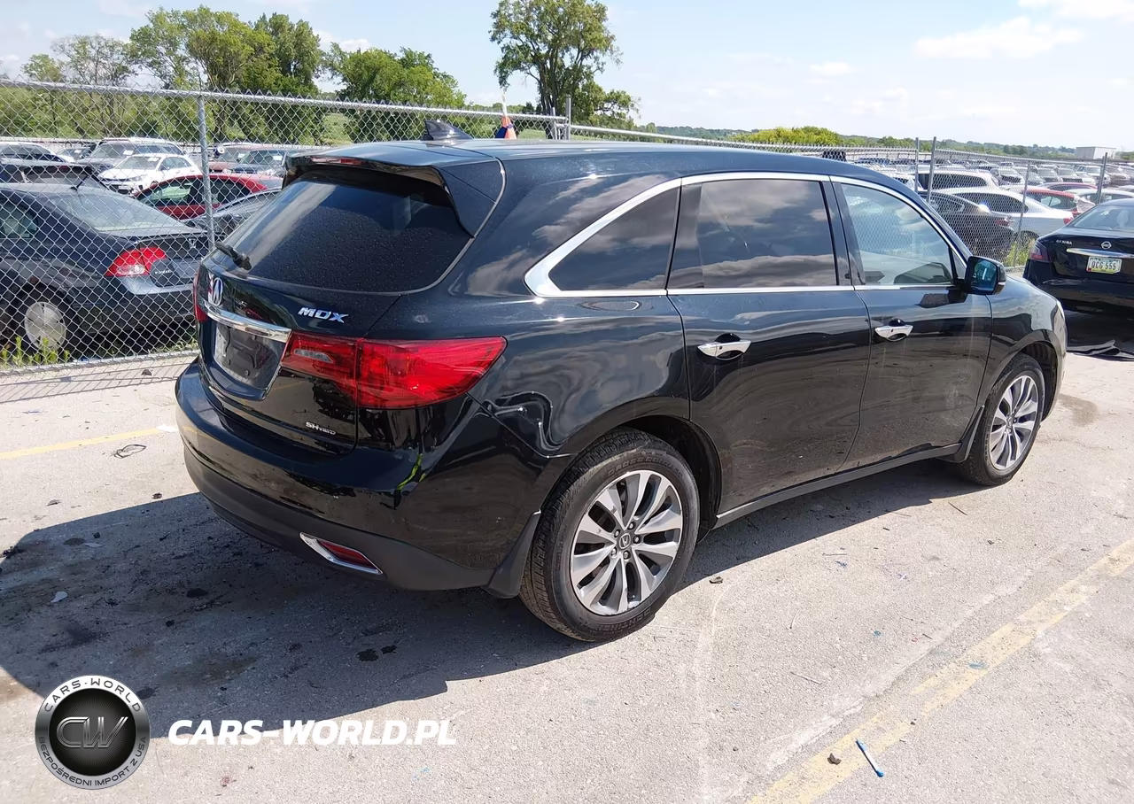 2016 Acura Mdx Technology Acurawatch Plus Packages-Technology Package VIN:5FRYD4H45GB035620 - 4