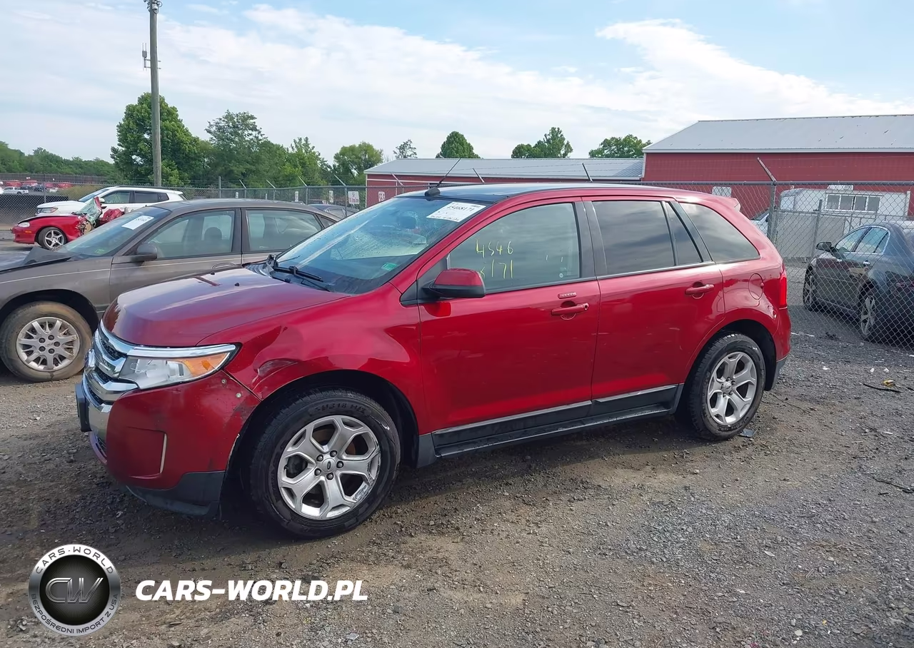 2013 Ford Edge Sel VIN:2FMDK3J95DBA43601 - 14
