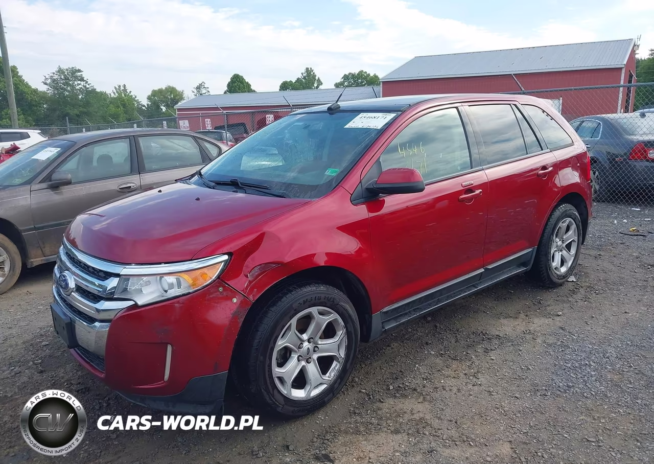 2013 Ford Edge Sel VIN:2FMDK3J95DBA43601 - 2