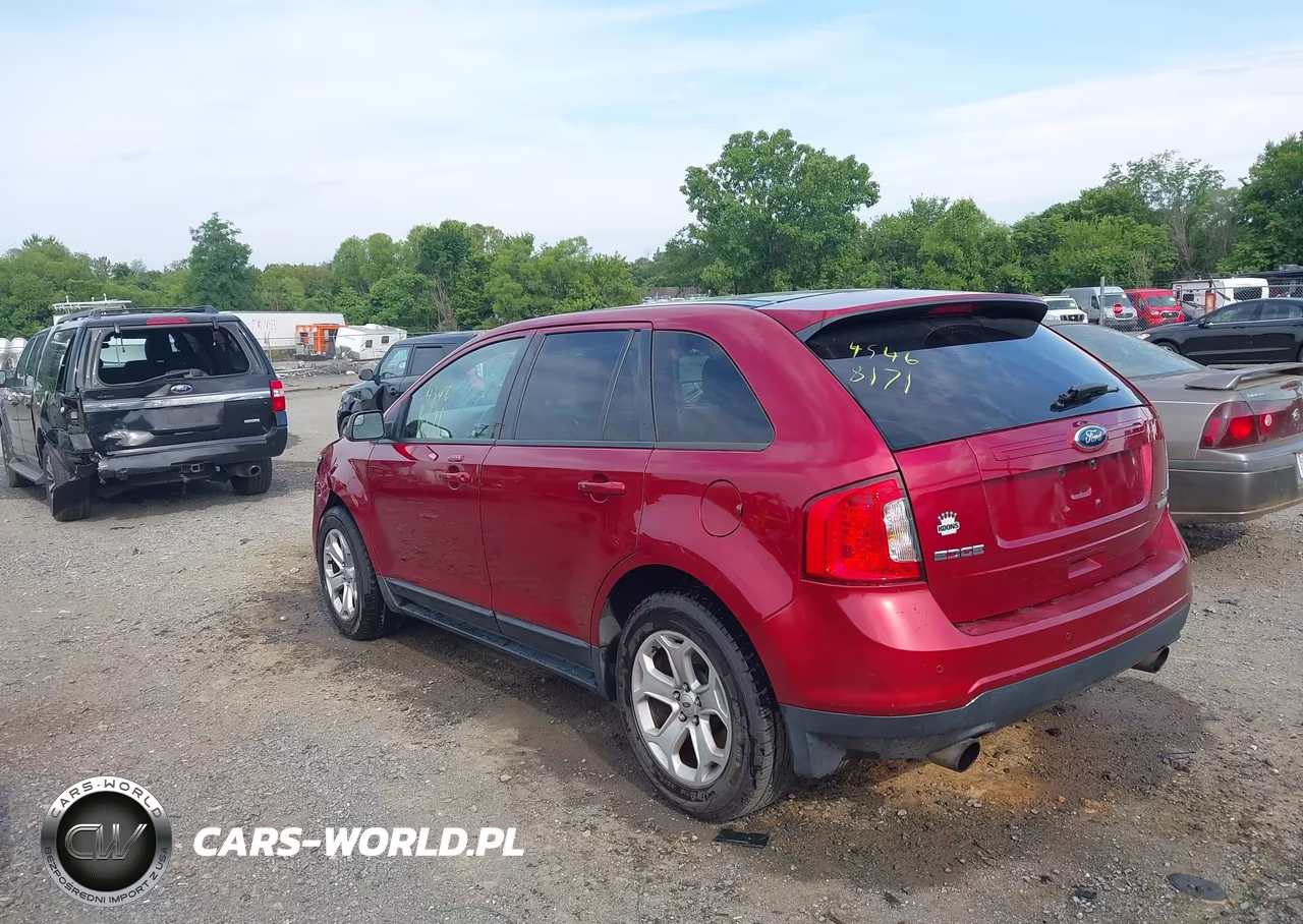 2013 Ford Edge Sel VIN:2FMDK3J95DBA43601 - 3
