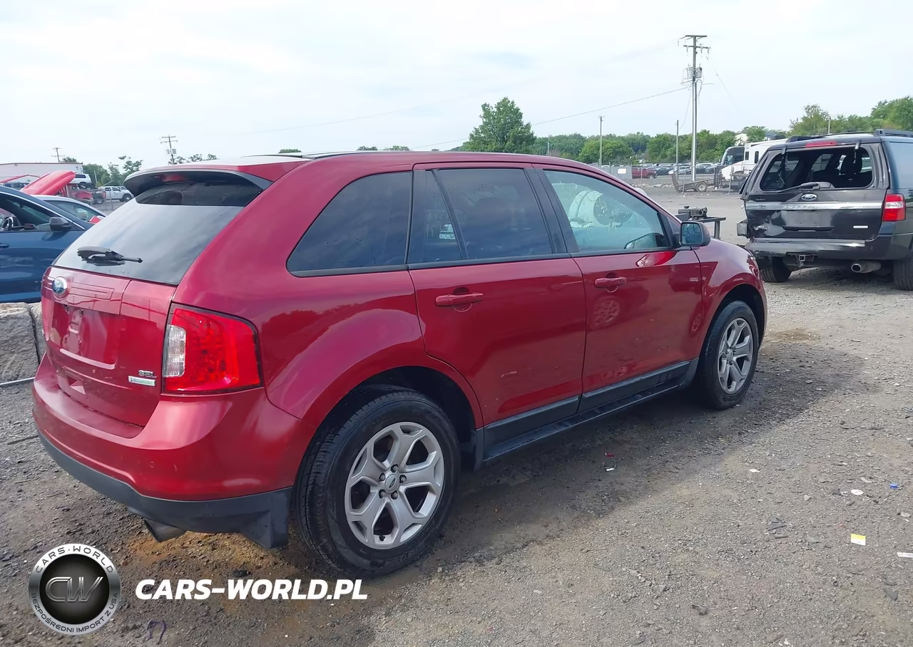 2013 Ford Edge Sel VIN:2FMDK3J95DBA43601 - 4