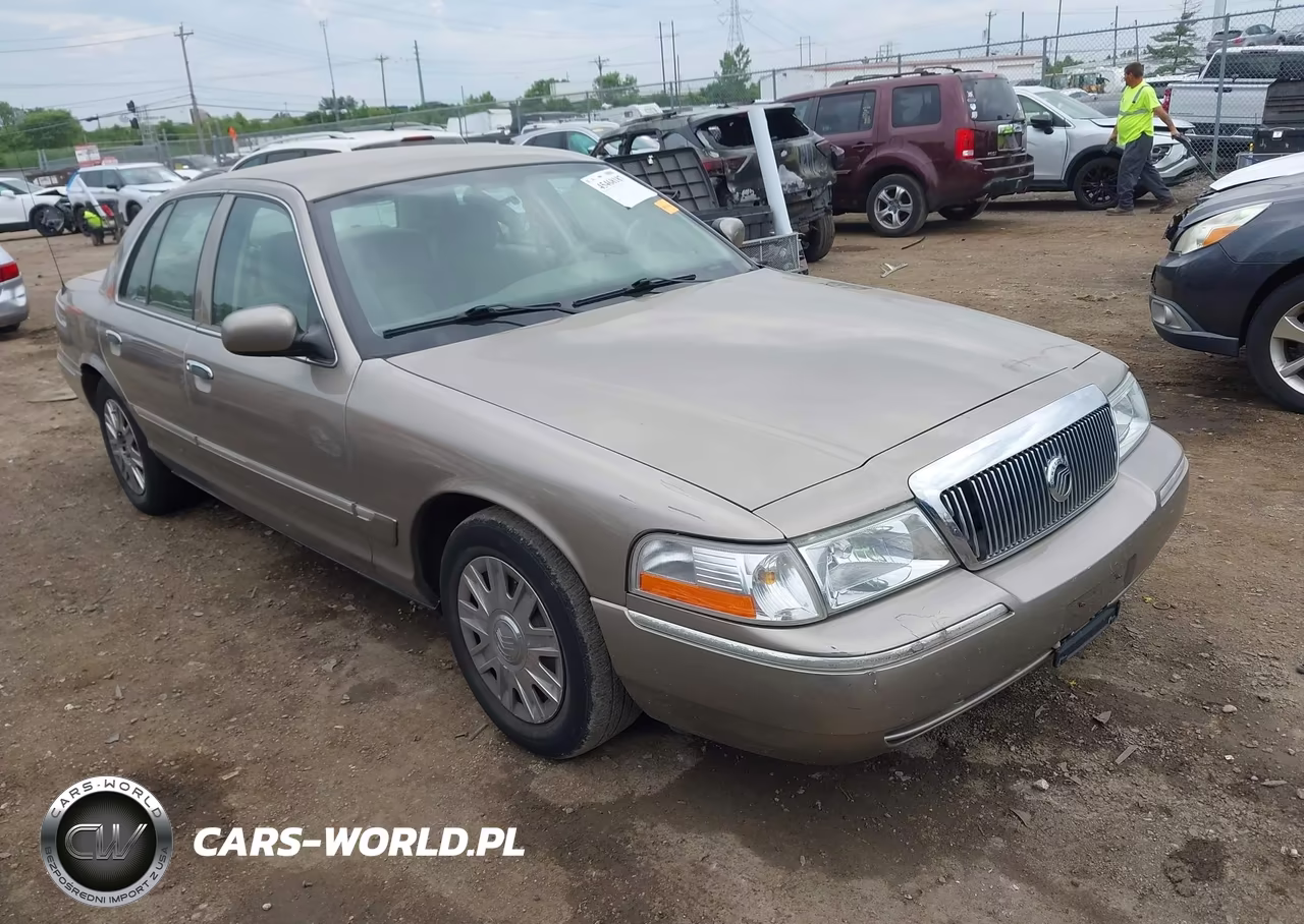 2005 Mercury Grand Marquis Gs VIN:2MEFM74W55X663321 - 1
