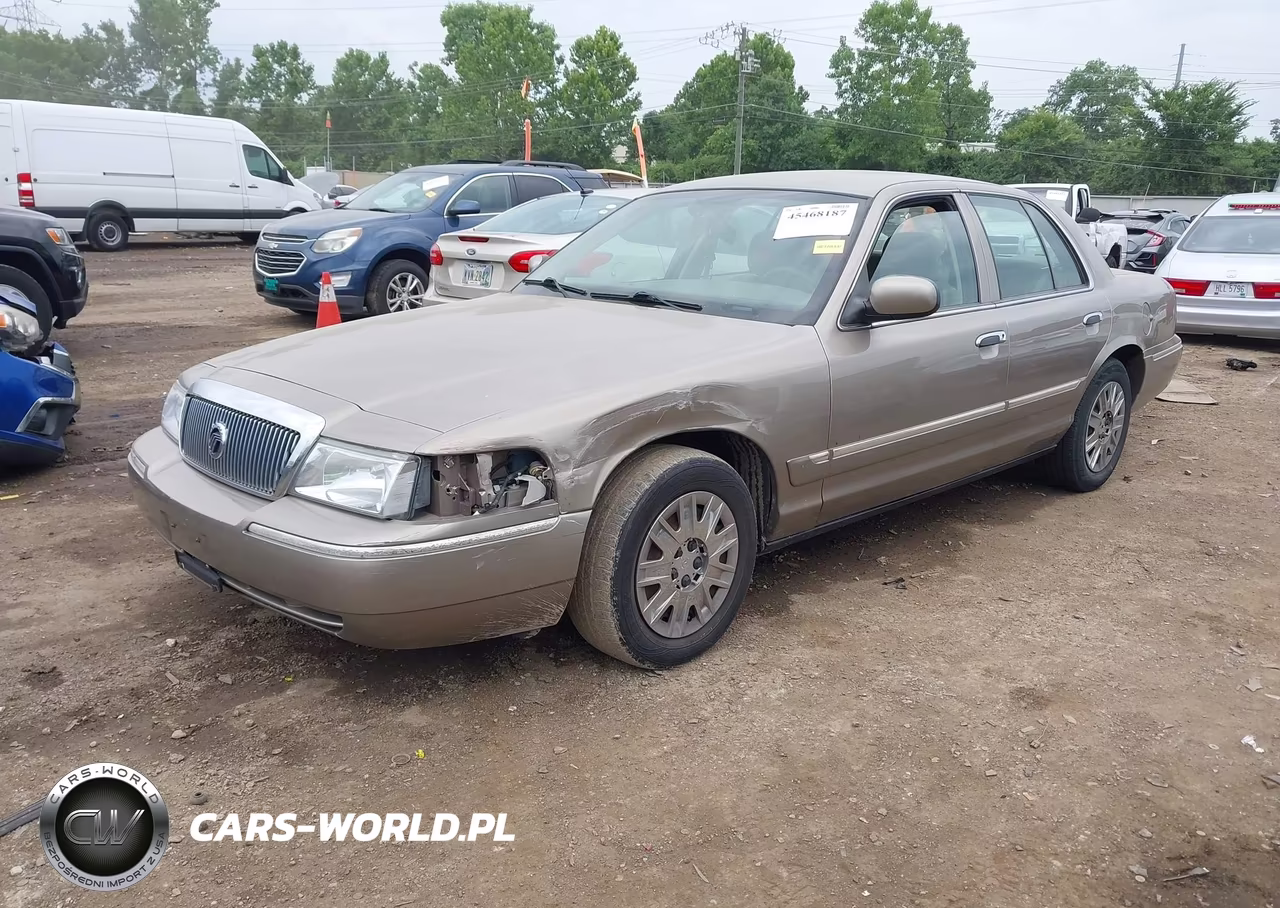2005 Mercury Grand Marquis Gs VIN:2MEFM74W55X663321 - 2