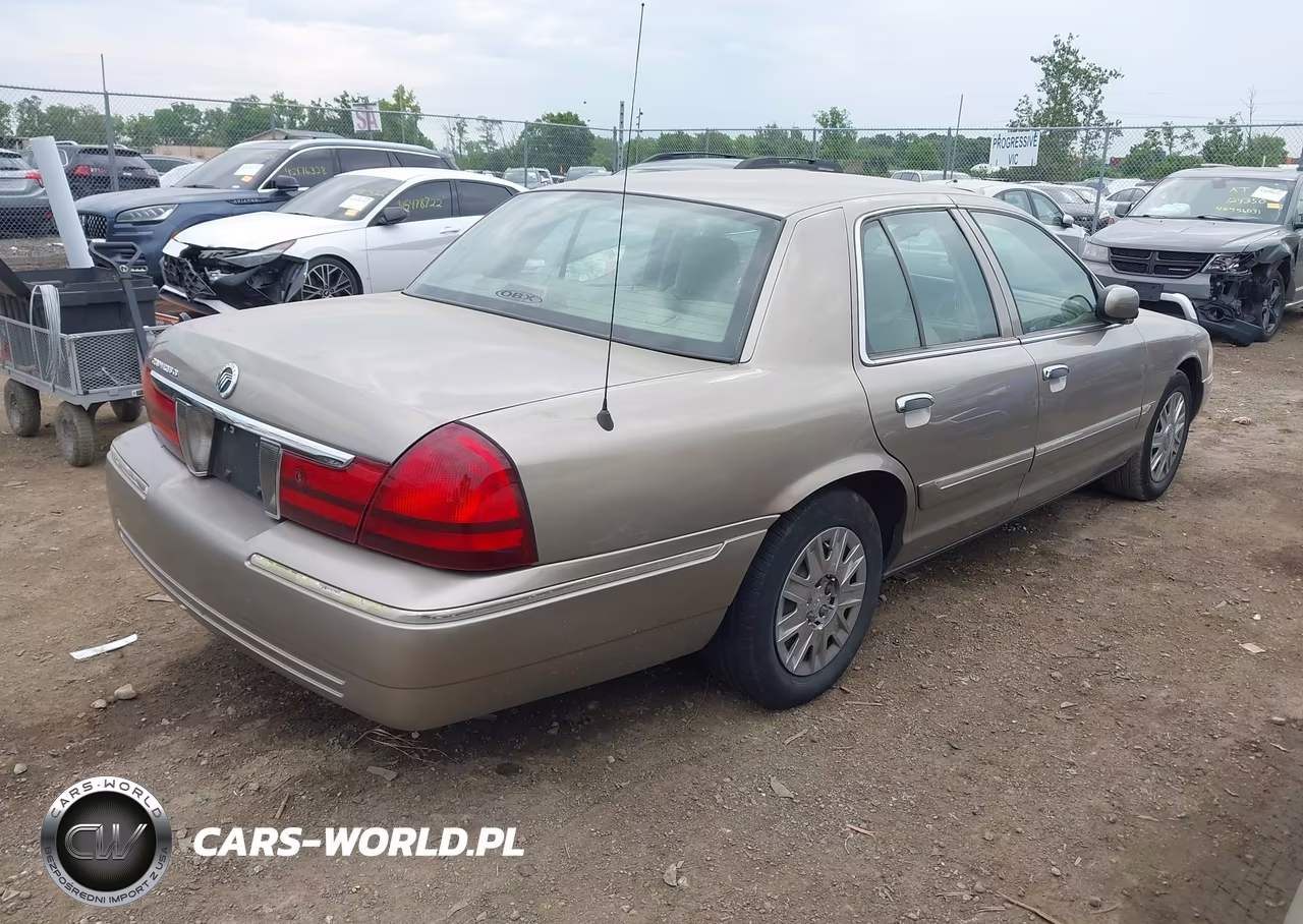 2005 Mercury Grand Marquis Gs VIN:2MEFM74W55X663321 - 4