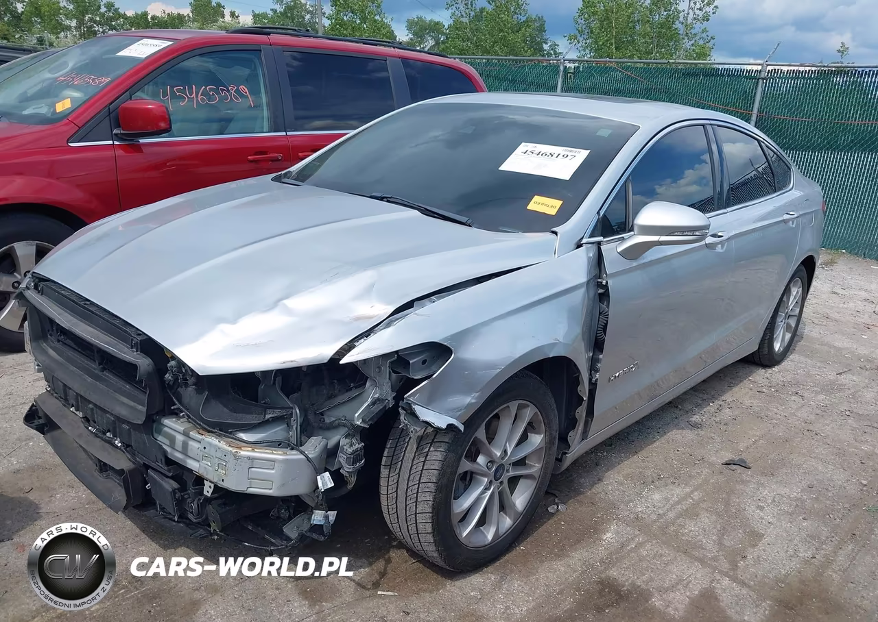 2019 Ford Fusion Hybrid Sel VIN:3FA6P0MU2KR262470 - 2