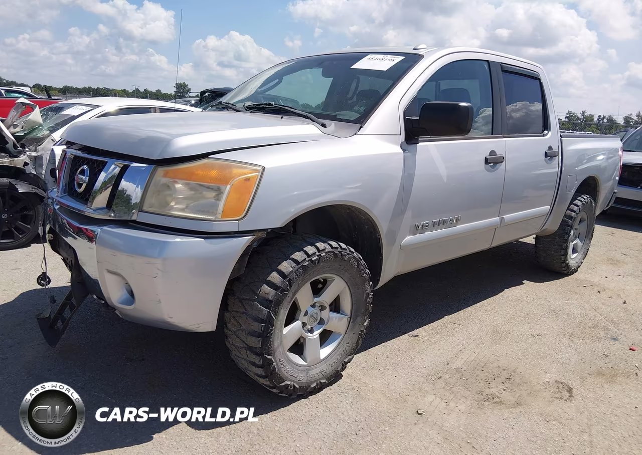 2008 Nissan Titan Xe VIN:1N6BA07C78N357712 - 2