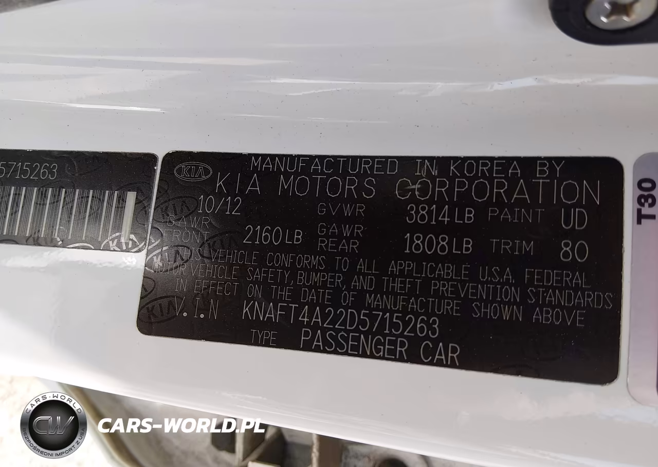 2013 Kia Forte Lx VIN:KNAFT4A22D5715263 - 9