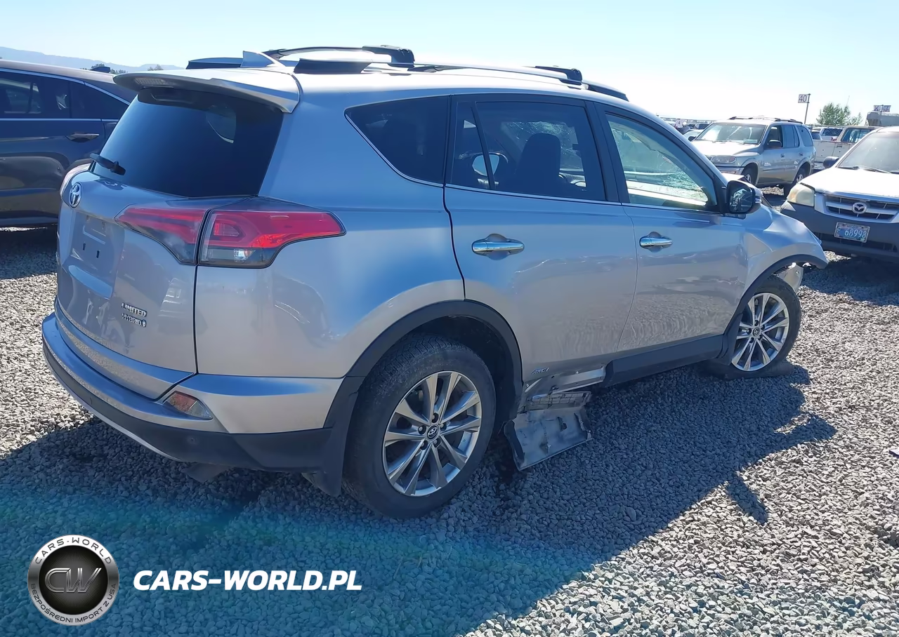 2018 Toyota Rav4 Hybrid Limited VIN:JTMDJREV6JD208174 - 4