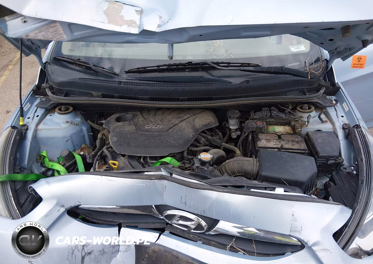 2012 Hyundai Accent Gls VIN:KMHCT4AE5CU109195 - 10