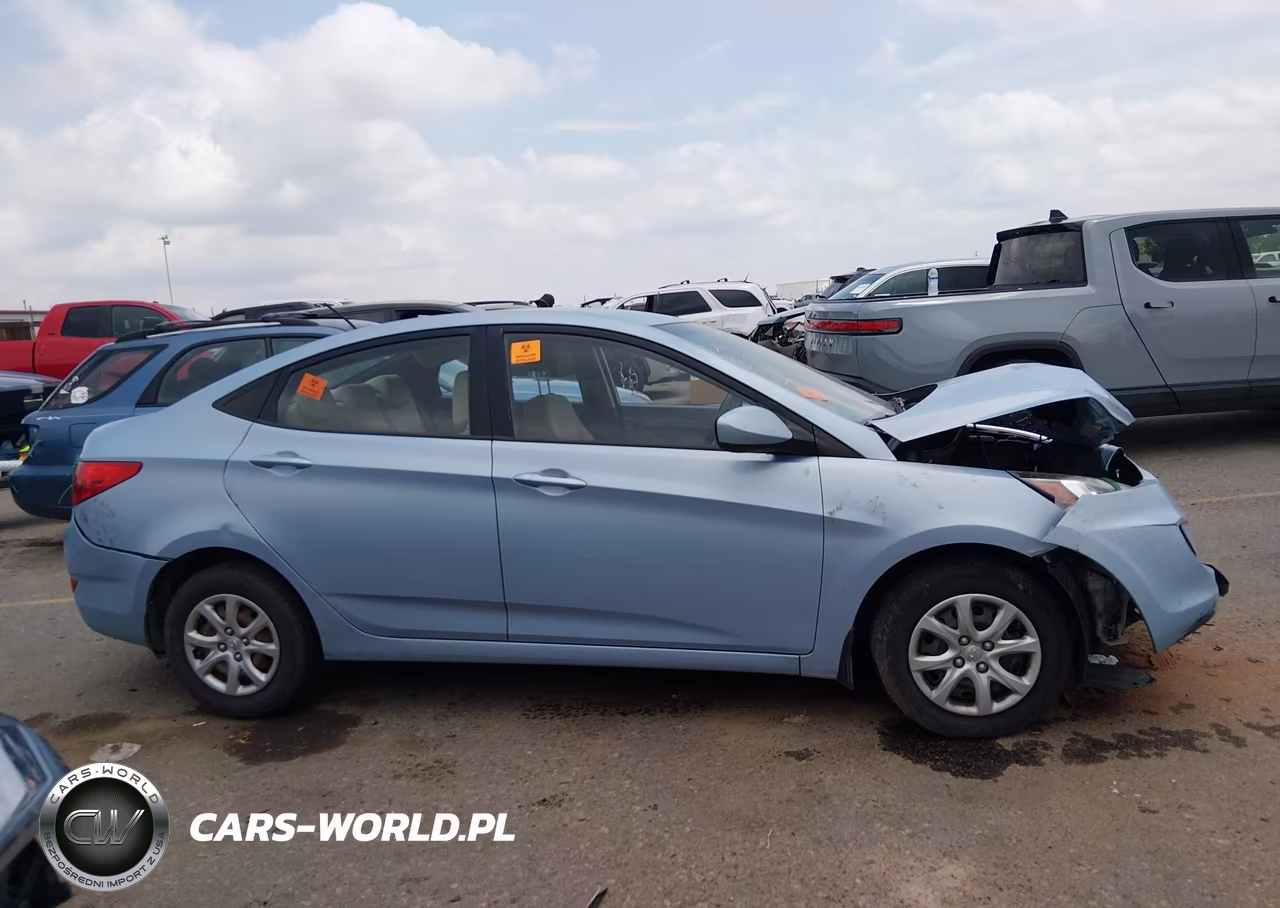 2012 Hyundai Accent Gls VIN:KMHCT4AE5CU109195 - 13