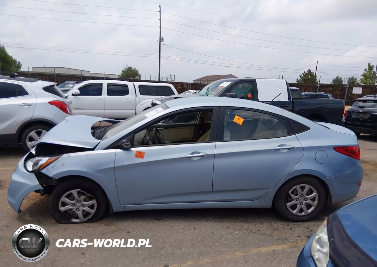 2012 Hyundai Accent Gls VIN:KMHCT4AE5CU109195 - 14