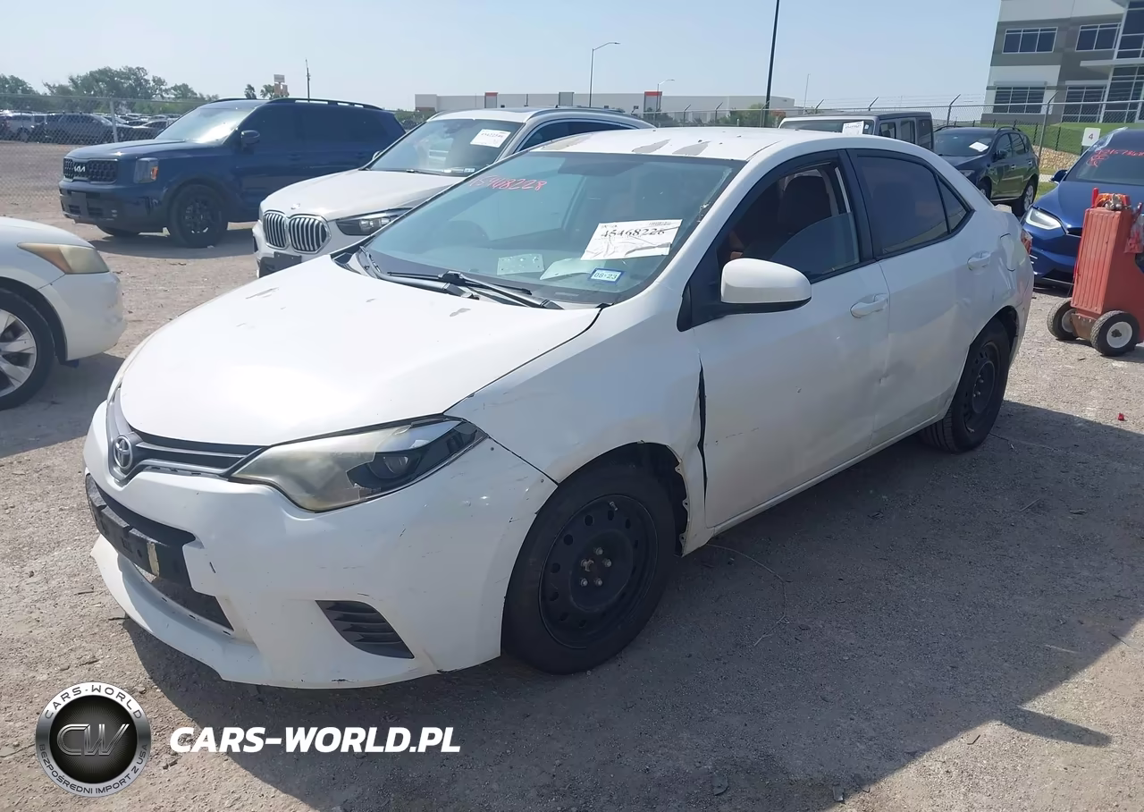 2015 Toyota Corolla Le VIN:5YFBURHE1FP302221 - 2