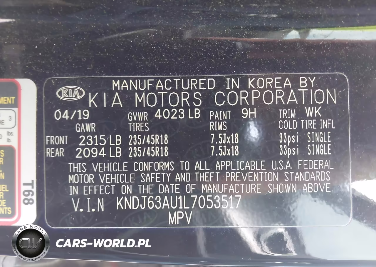 2020 Kia Soul Gt-Line VIN:KNDJ63AU1L7053517 - 9