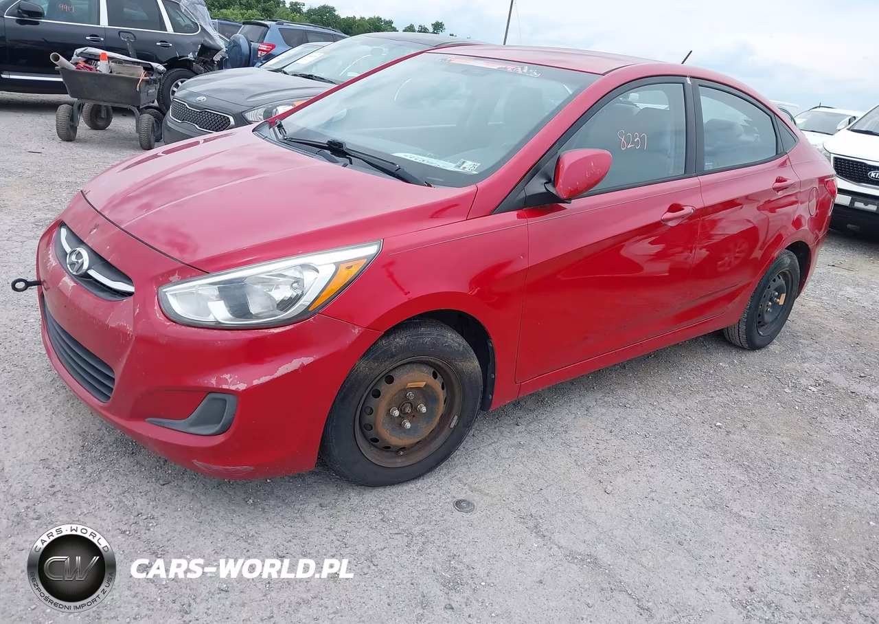 2015 Hyundai Accent Gls VIN:KMHCT4AE9FU915934 - 2