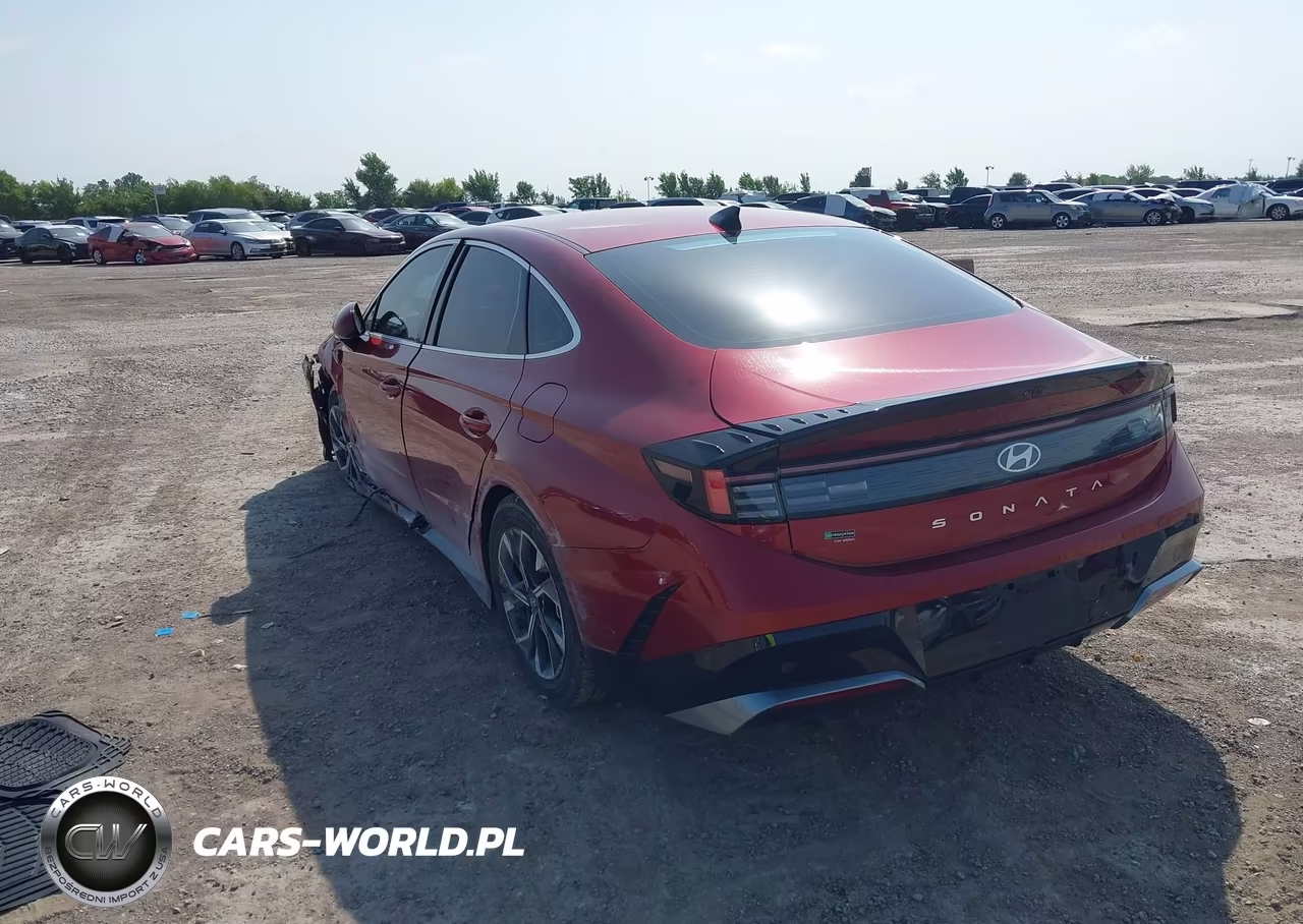 2024 Hyundai Sonata Sel VIN:KMHL64JA9RA352541 - 3