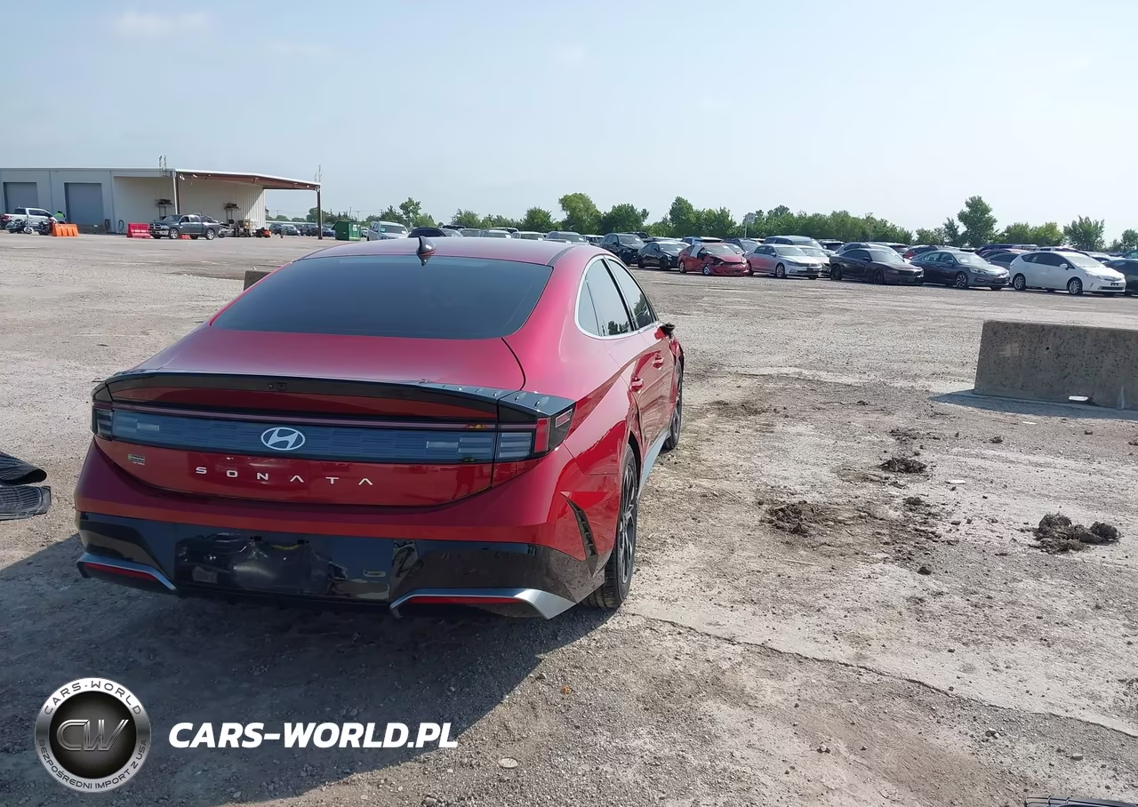 2024 Hyundai Sonata Sel VIN:KMHL64JA9RA352541 - 4