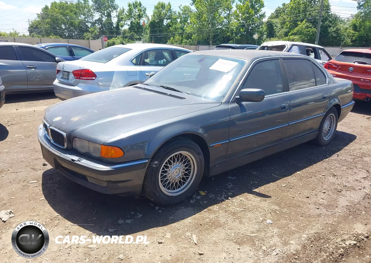 2000 BMW 740Il VIN:WBAGH8347YDP09692 - 2
