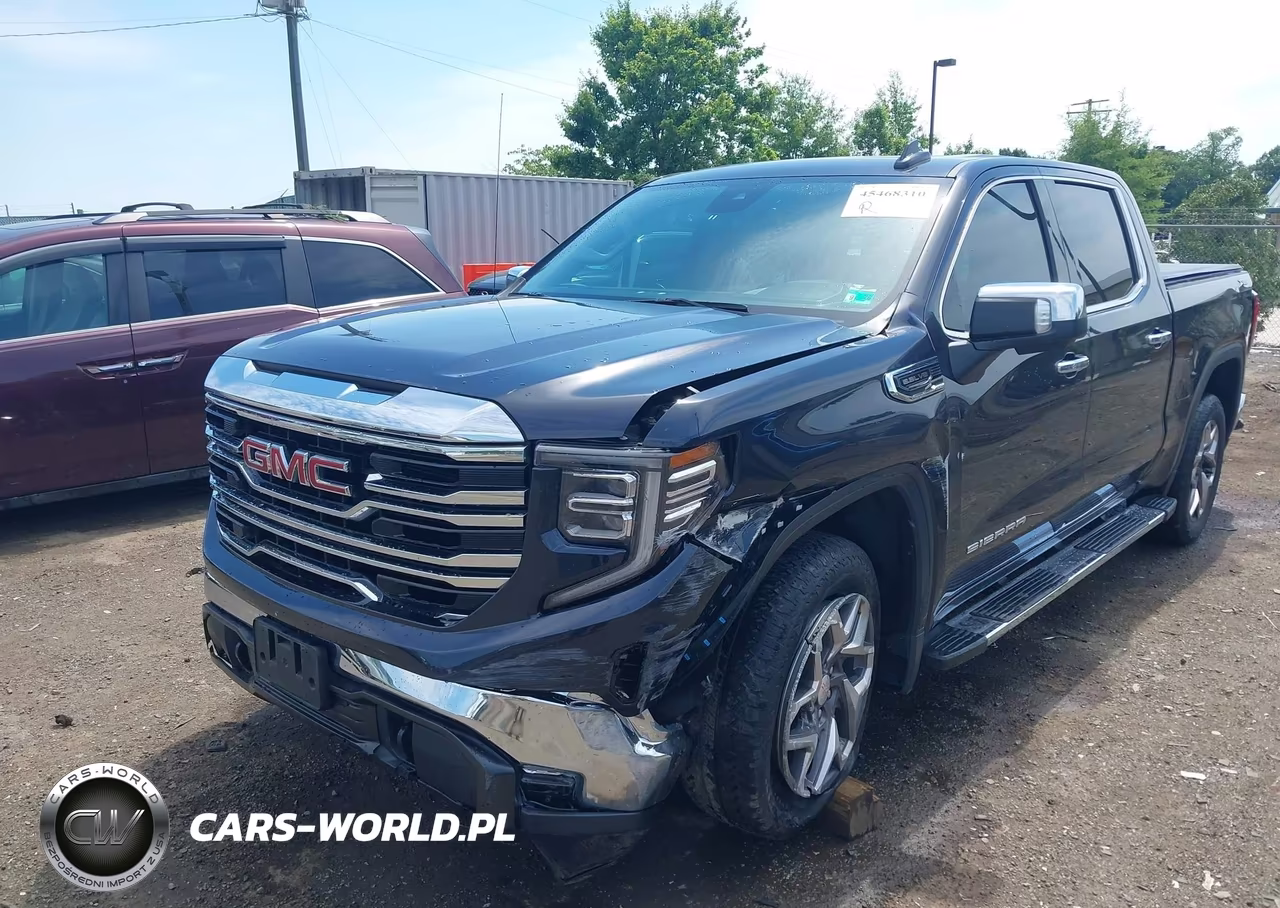2023 GMC Sierra 1500 4Wd Short Box Slt VIN:3GTUUDEDXPG141852 - 6