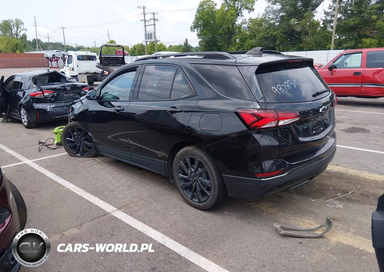 2022 Chevrolet Equinox Fwd Rs VIN:2GNAXMEV7N6100663 - 3