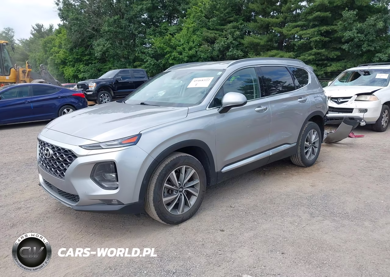 2020 Hyundai Santa Fe Sel VIN:5NMS3CAD7LH208593 - 2
