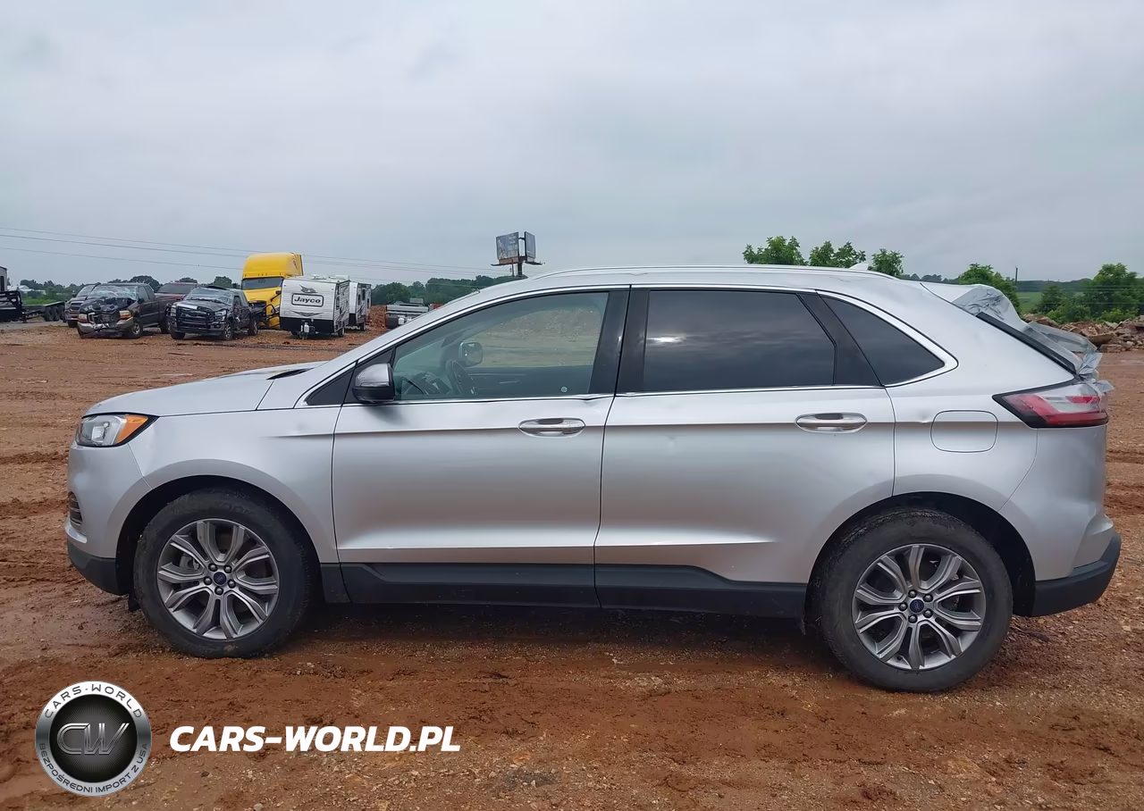 2019 Ford Edge Titanium VIN:2FMPK4K99KBC01968 - 14