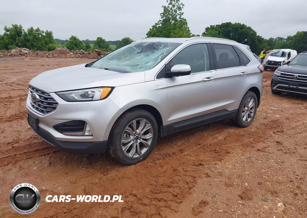 2019 Ford Edge Titanium VIN:2FMPK4K99KBC01968 - 2