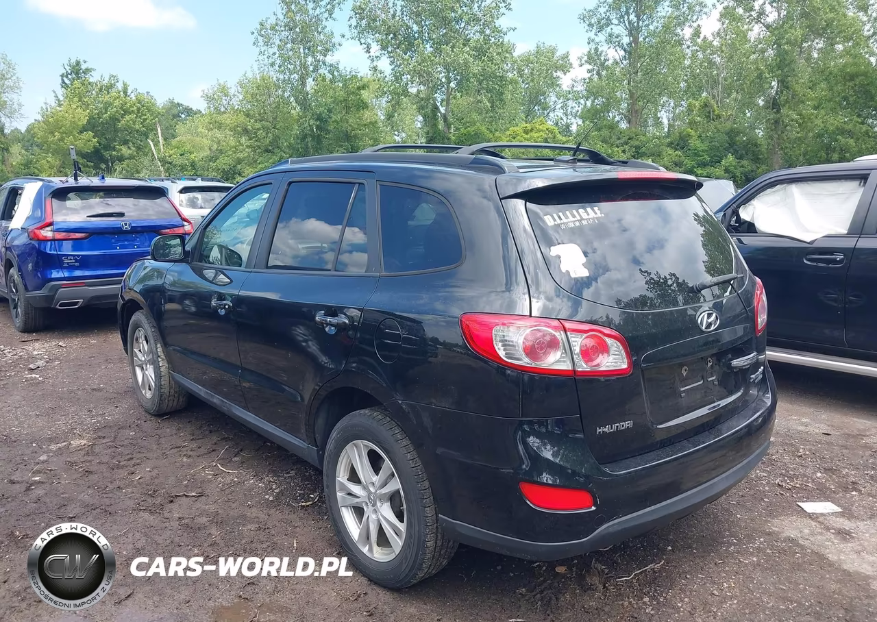 2011 Hyundai Santa Fe Limited V6 VIN:5XYZKDAG6BG061371 - 3