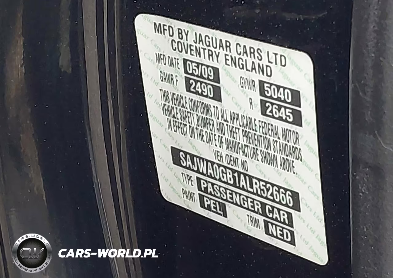 2010 Jaguar Xf Premium VIN:SAJWA0GB1ALR52666 - 9