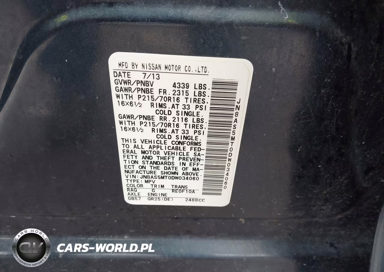 2013 Nissan Rogue S VIN:JN8AS5MT0DW034060 - 9