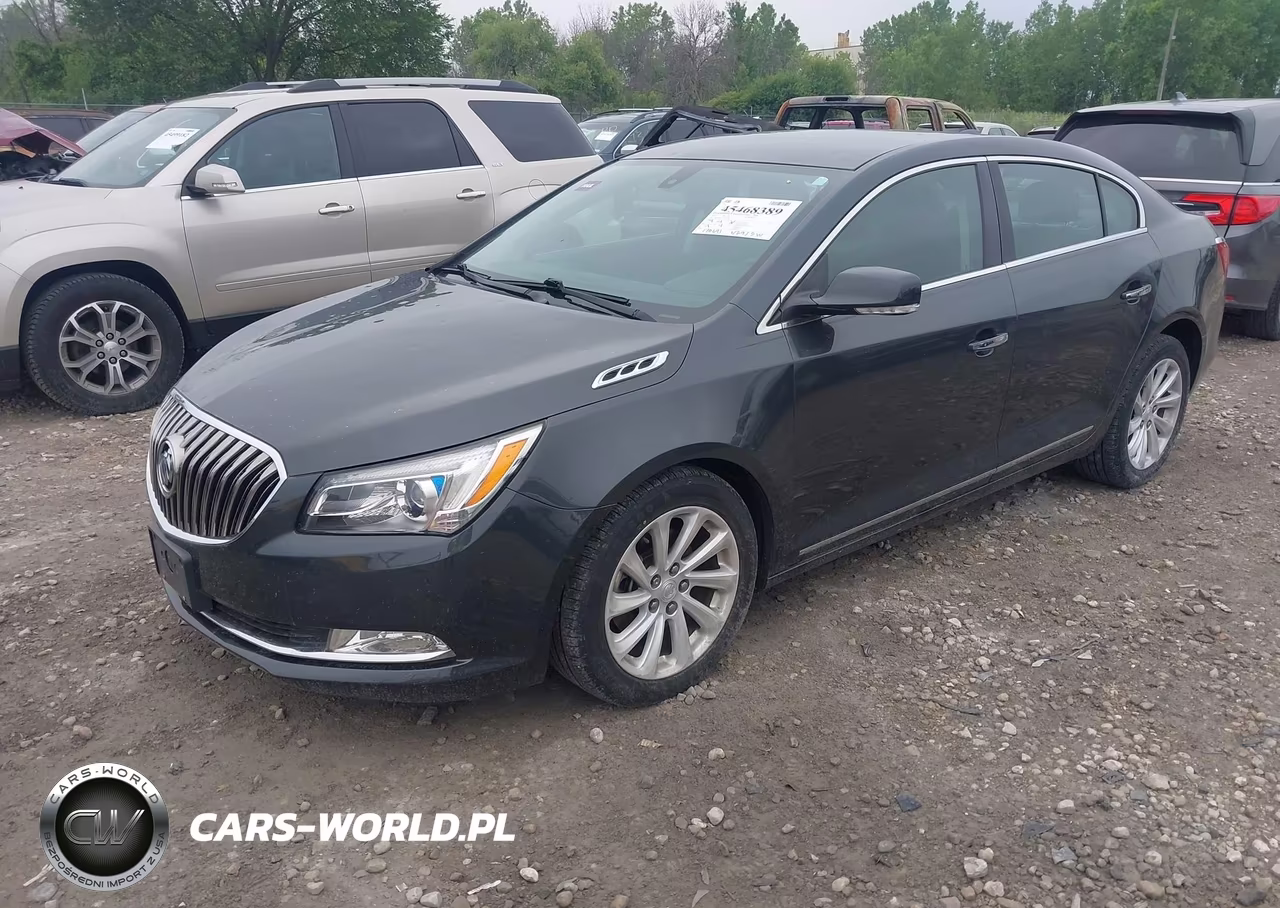 2015 Buick Lacrosse Leather VIN:1G4GB5G32FF136038 - 2