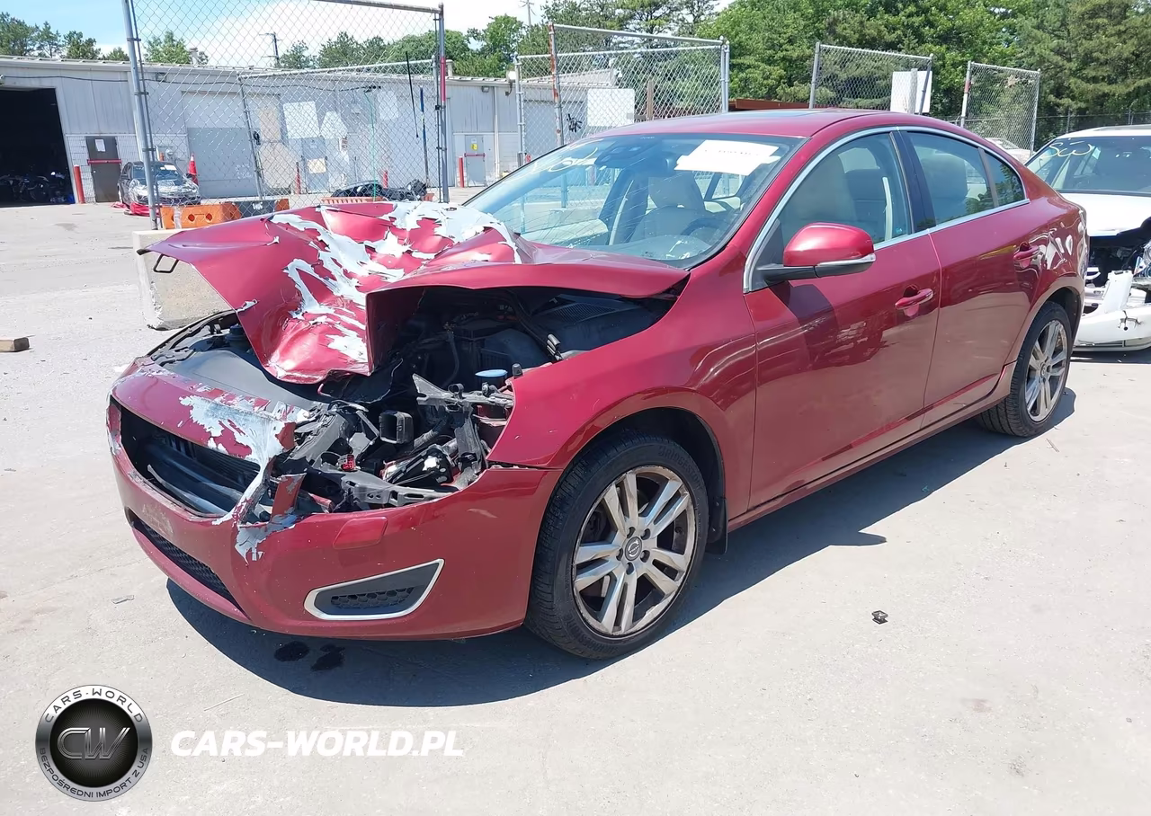 2012 Volvo S60 T5-T5 W-Moonroof VIN:YV1622FS6C2117481 - 2