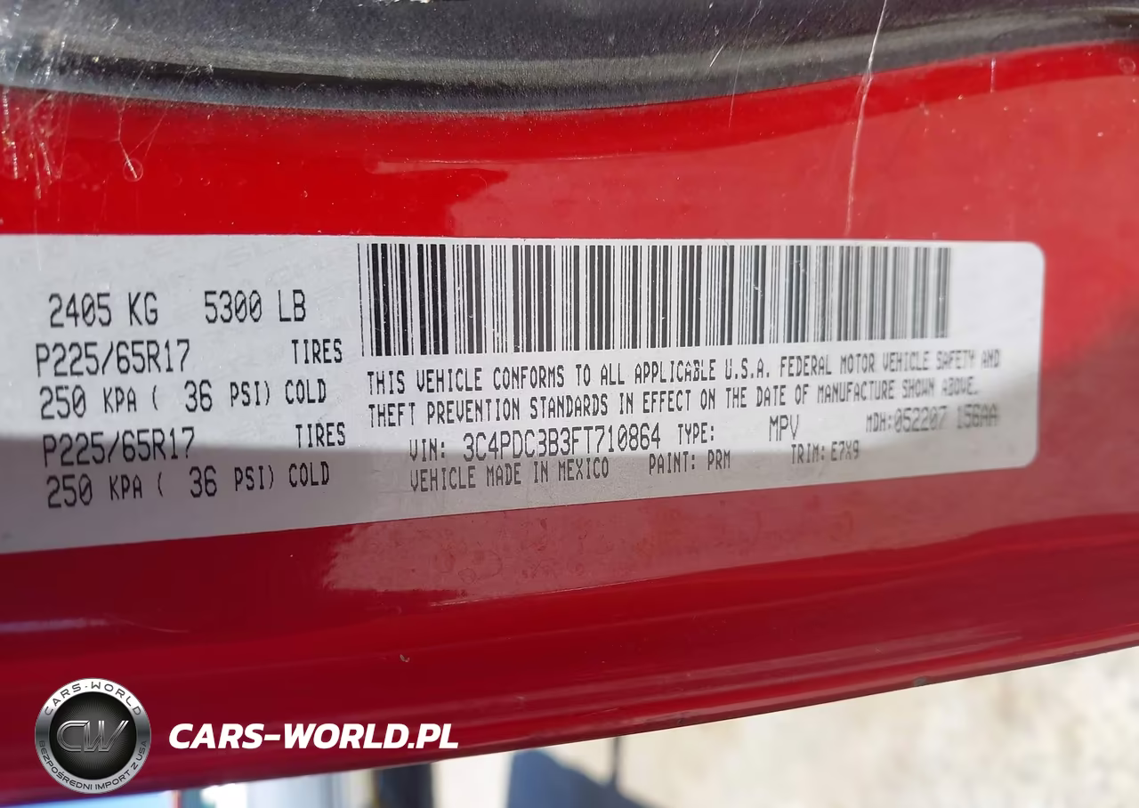 2015 Dodge Journey Sxt VIN:3C4PDCBB3FT710864 - 9
