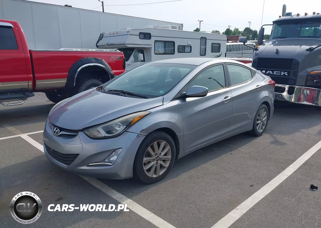 2016 Hyundai Elantra Se VIN:5NPDH4AE2GH688639 - 2