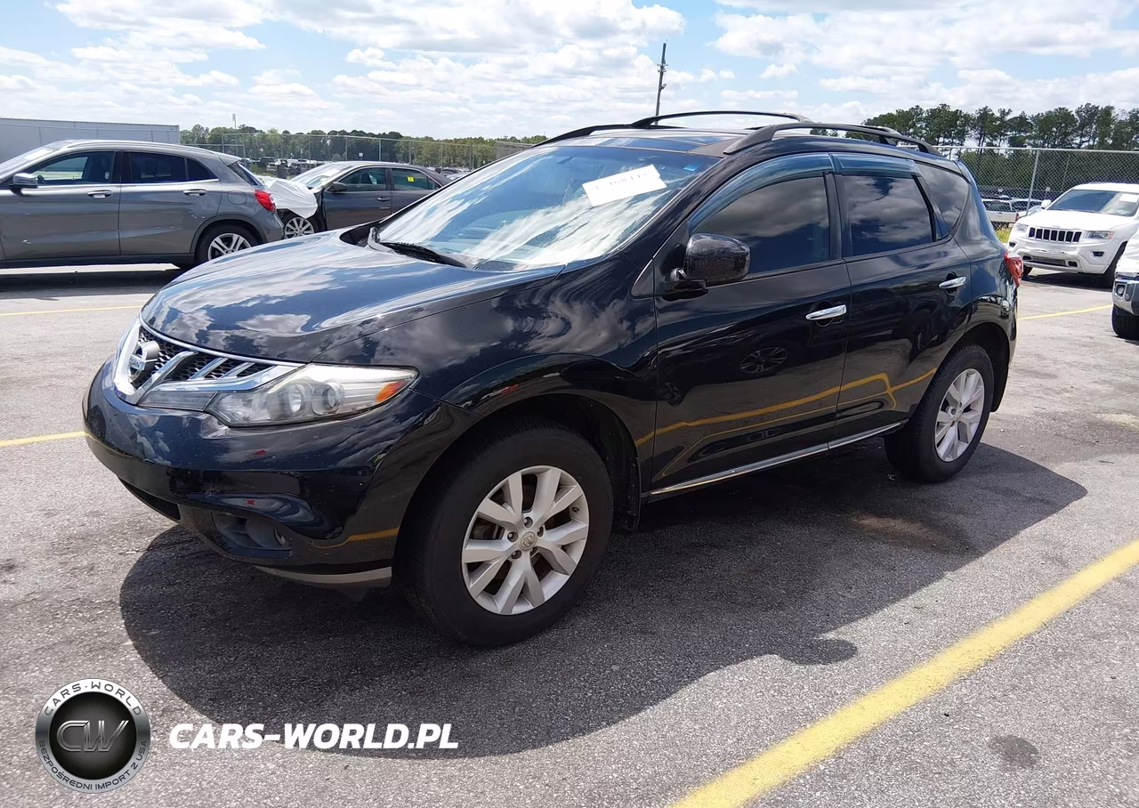 2012 Nissan Murano Sv VIN:JN8AZ1MWXCW221223 - 2